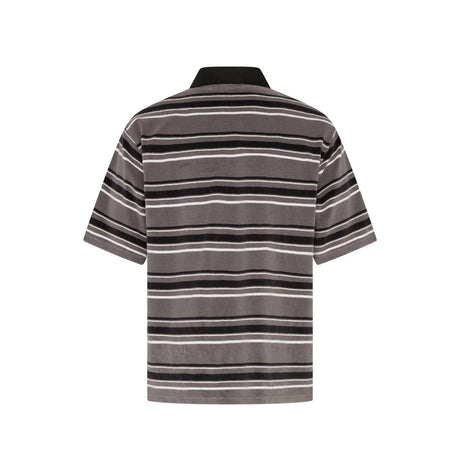 Martine Rose OVERSIZED S/S POLO, Grey/Black