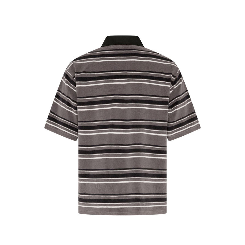 Martine Rose OVERSIZED S/S POLO, Grey/Black