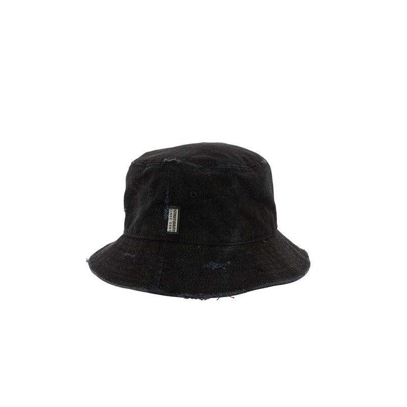 Martine Rose SIGNATURE BUCKET HAT, Black