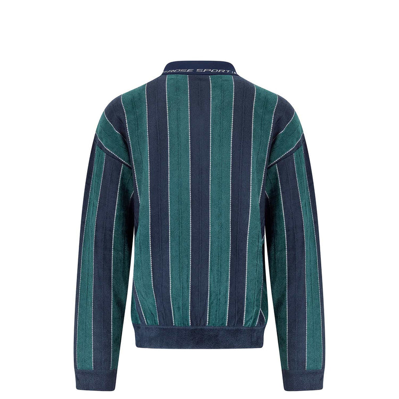 Martine Rose SPORTY LOGO POLO, Green/Navy