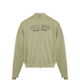 Martine Rose ZIP UP CREW, Green Sage