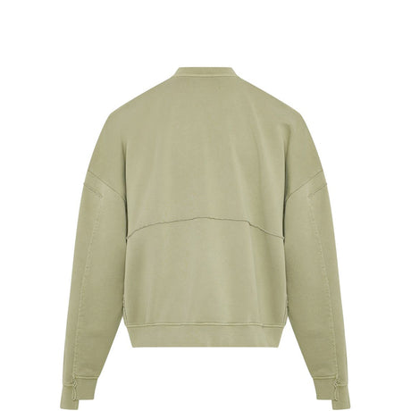 Martine Rose ZIP UP CREW, Green Sage