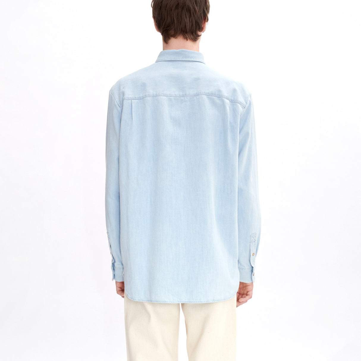 A.P.C. MATHIAS SHIRT, Pale Blue