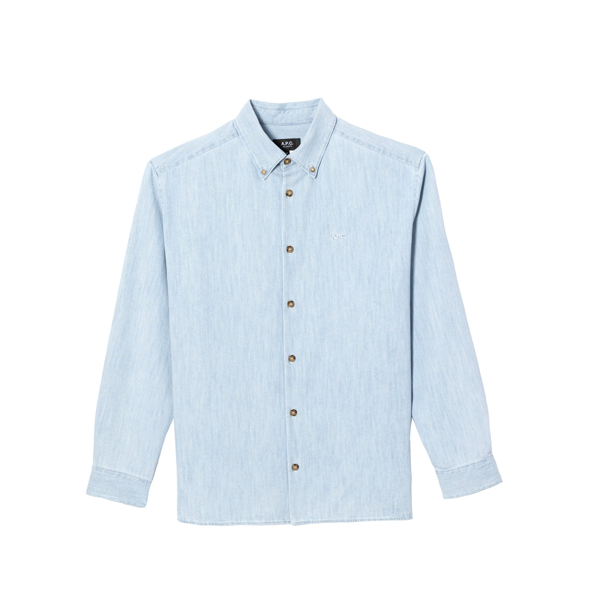 A.P.C. MATHIAS SHIRT, Pale Blue