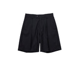 Black shorts on a white background