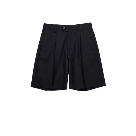 Black shorts on a white background