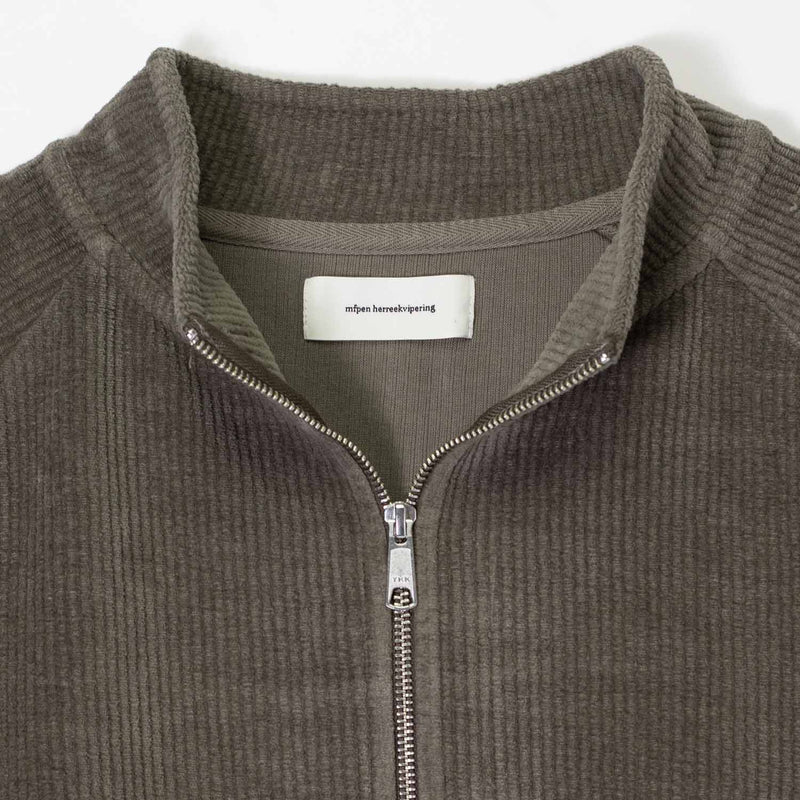 mfpen LEISURE ZIP UP, Faded Taupe