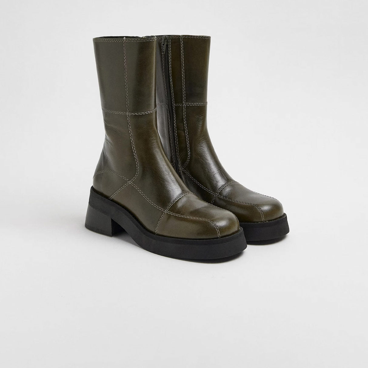 Miista HEYA ANKLE BOOTS, Khaki