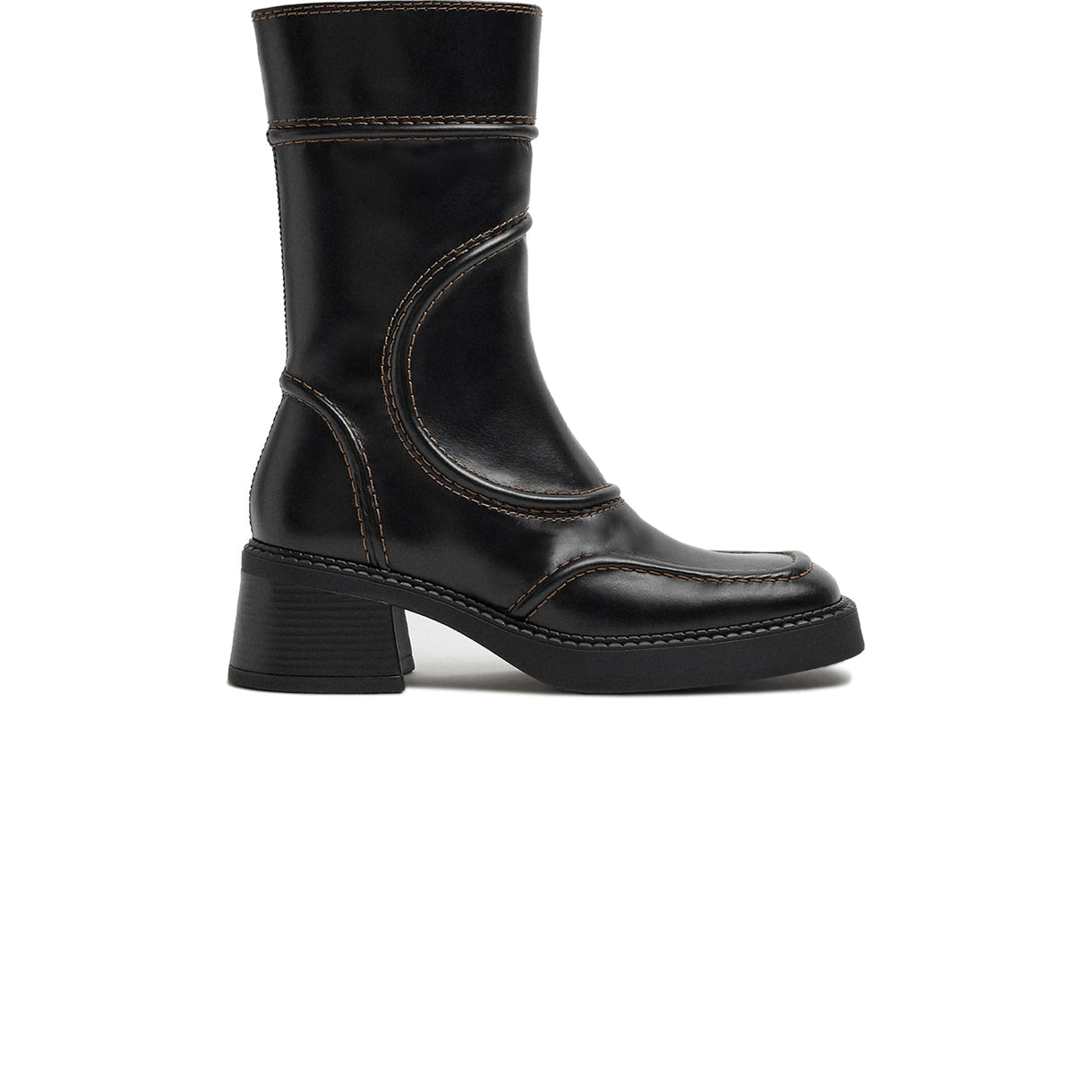 Miista MALENE ANKLE BOOTS, Black/Brown