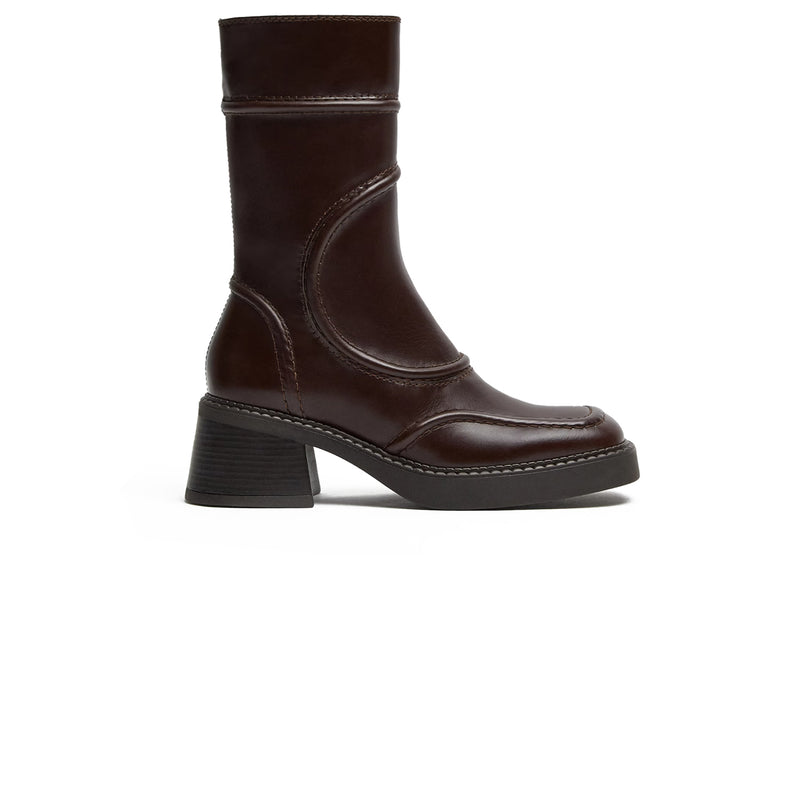 Miista MALENE ANKLE BOOTS, Brown