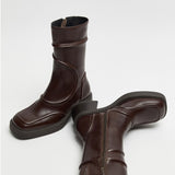 Miista MALENE ANKLE BOOTS, Brown