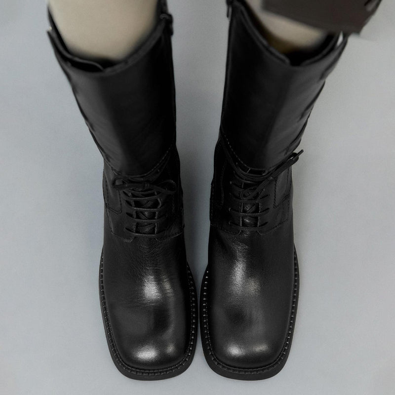 Miista SIGRID TALL BOOTS, Black