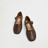 Miista YEIDA BALLERINA, Chocolate Brown