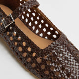 Miista YEIDA BALLERINA, Chocolate Brown