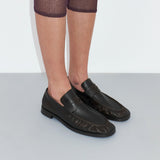 Miista ZITA MOCASIN LOAFERS, Brown Black