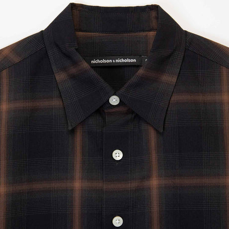 Nicholson & Nicholson SARA-W SHIRT, Brown Check