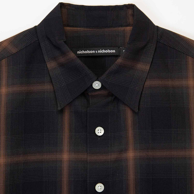Nicholson & Nicholson SARA-W SHIRT, Brown Check