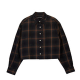 Nicholson & Nicholson SARA-W SHIRT, Brown Check