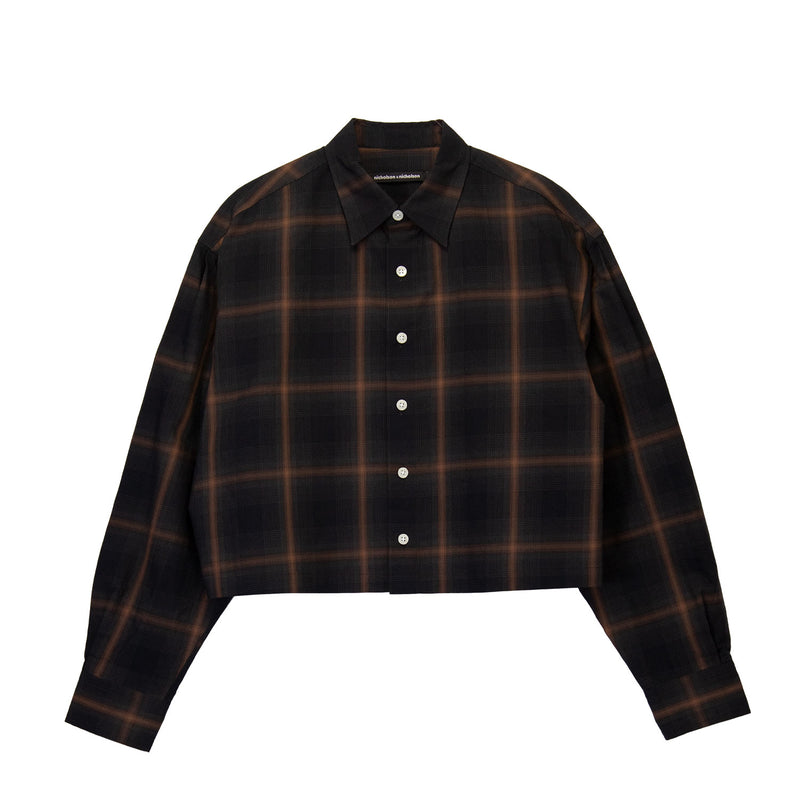 Nicholson & Nicholson SARA-W SHIRT, Brown Check