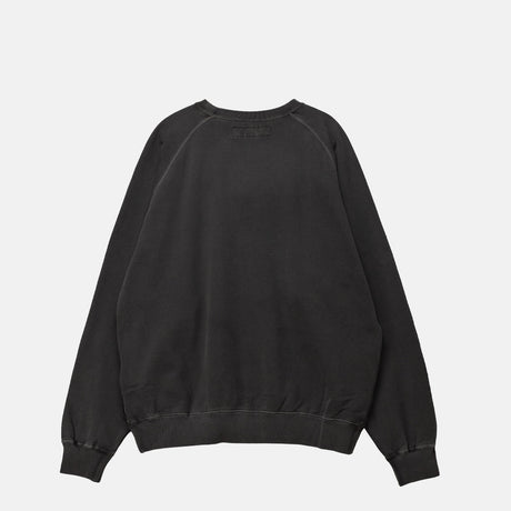PIGMENT DYED SWEATSHIRT, Black