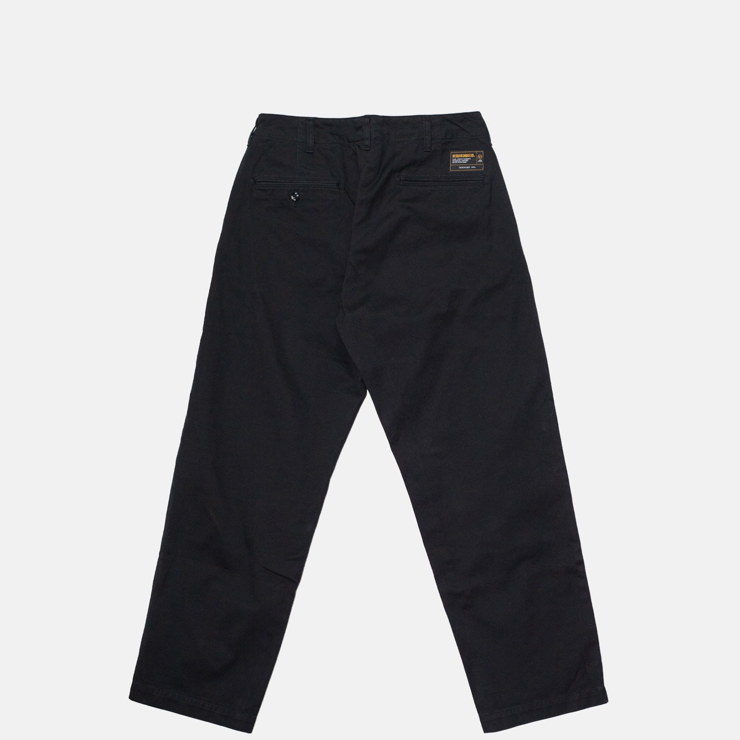 【NEIGHBORHOOD】CLASSIC CHINO PANTS CLASSIC CHINO PANTS, Black – Beamhill