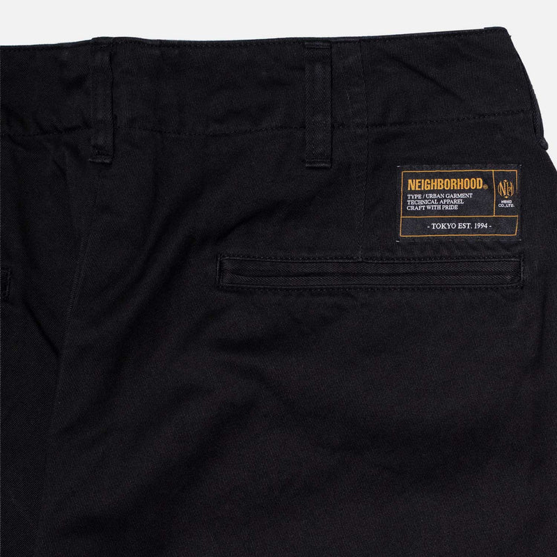 CLASSIC CHINO PANTS, Black