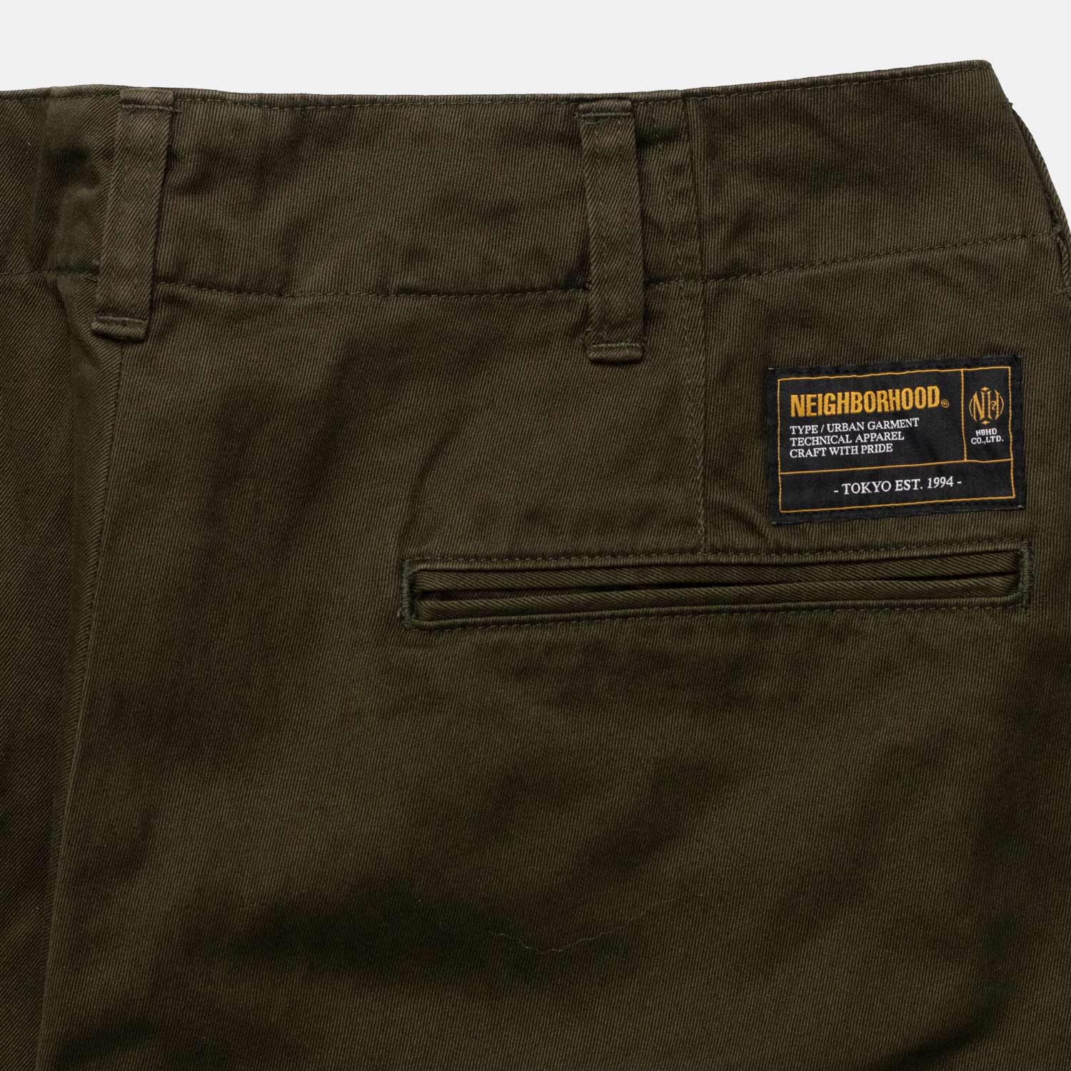 CLASSIC CHINO PANTS, Olive Drab – Beamhill