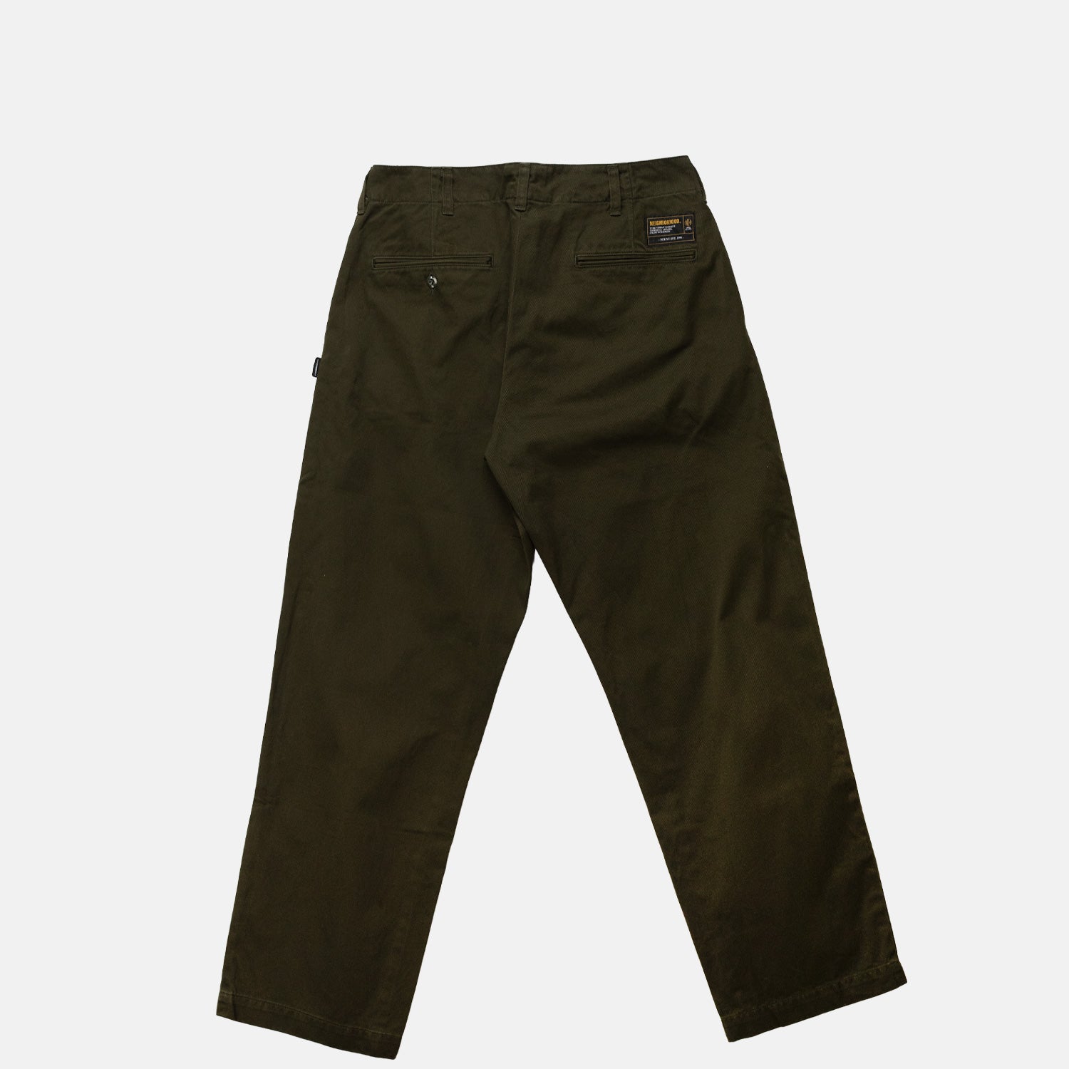 CLASSIC CHINO PANTS, Olive Drab – Beamhill