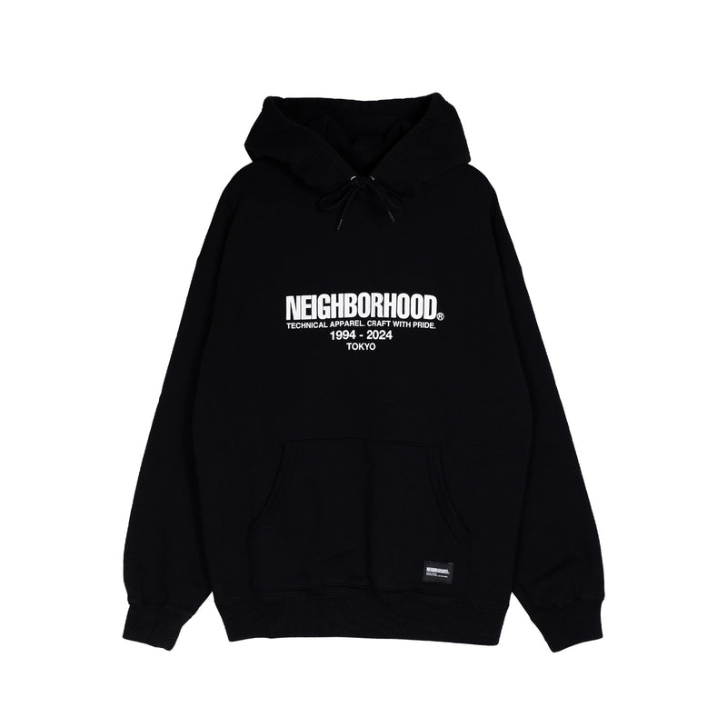 Neighborhood CLASSIC SWEAT PARKA, Black - Image 1
