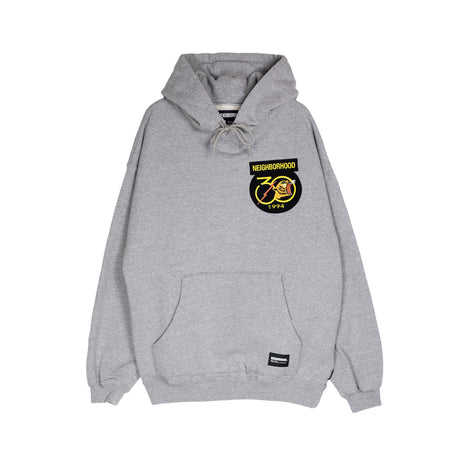 Neighborhood PATCHED SWEAT PARKA LS, Grey - Image 1