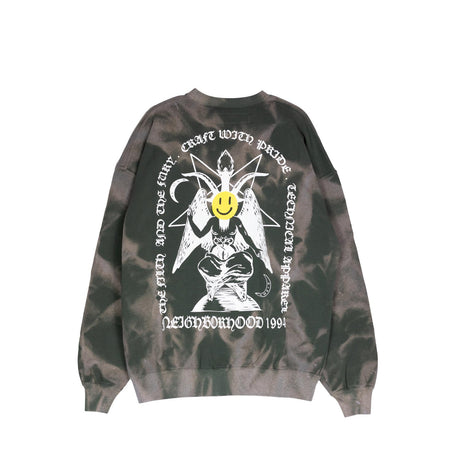 Neighborhood TIE DYE SWEATSHIRT LS, Olive - Image 2