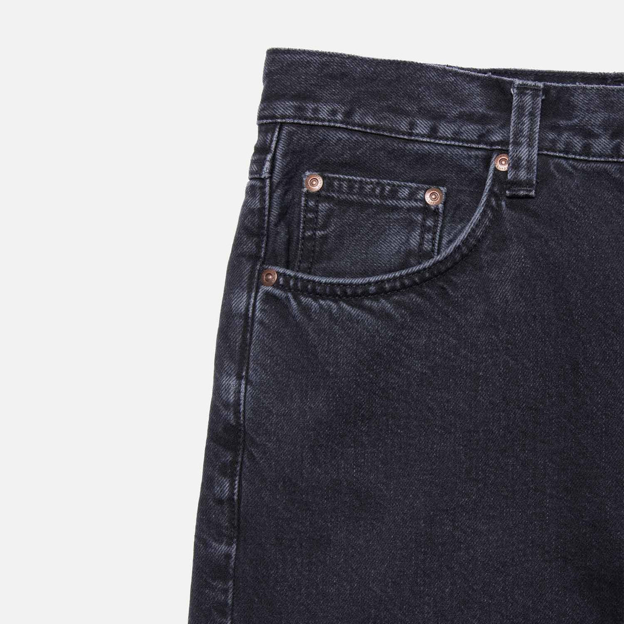 Nudie Jeans RAD RUFUS, Black Vintage