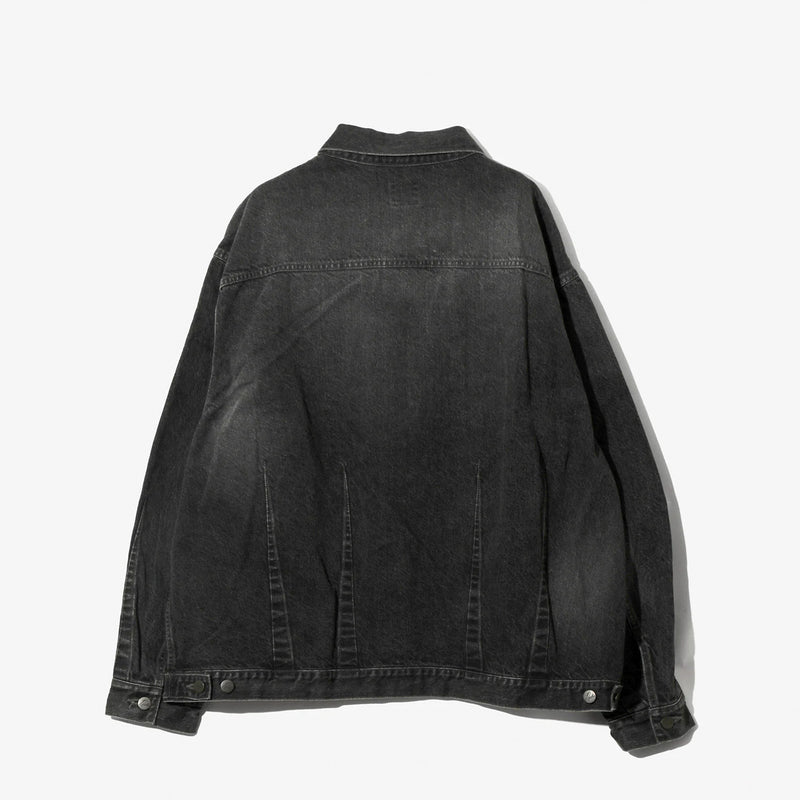 Needles DART BOTTOM JEAN JACKET, Black