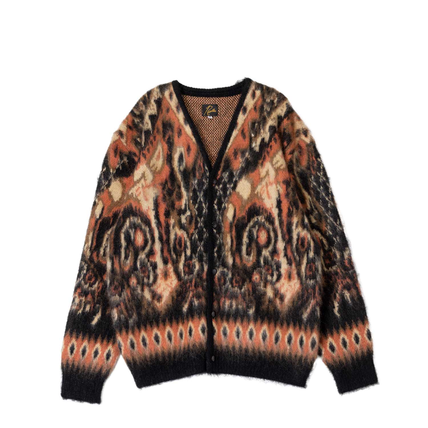NEEDLES MOHAIR CARDIGAN BLACK – Beamhill