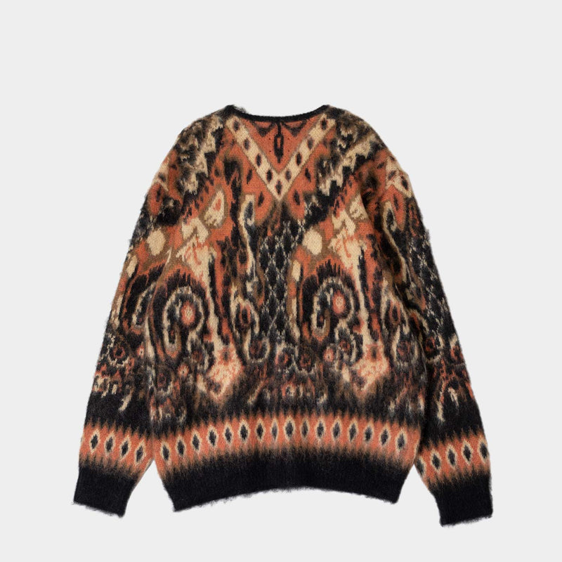 NEEDLES MOHAIR CARDIGAN BLACK