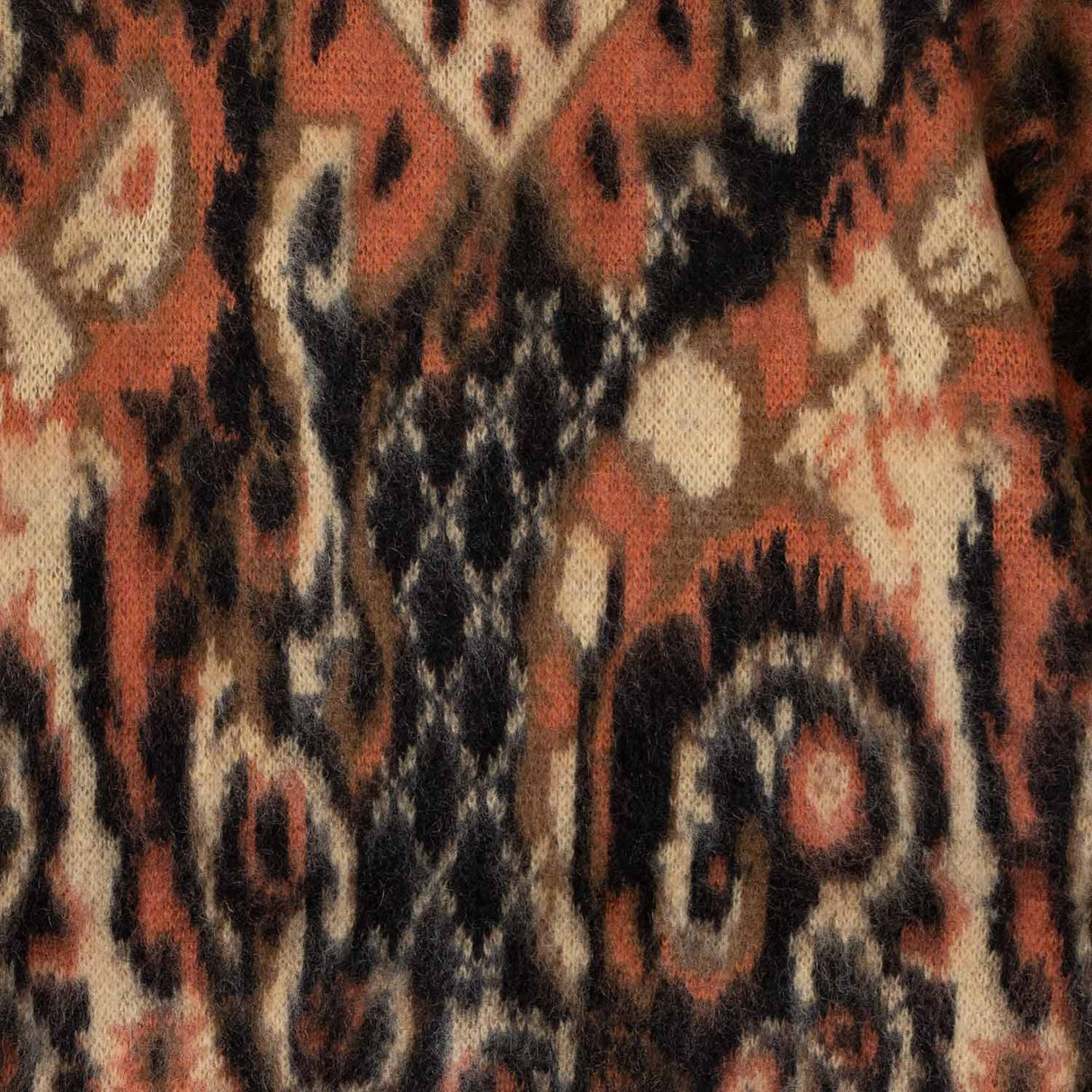 NEEDLES MOHAIR CARDIGAN BLACK