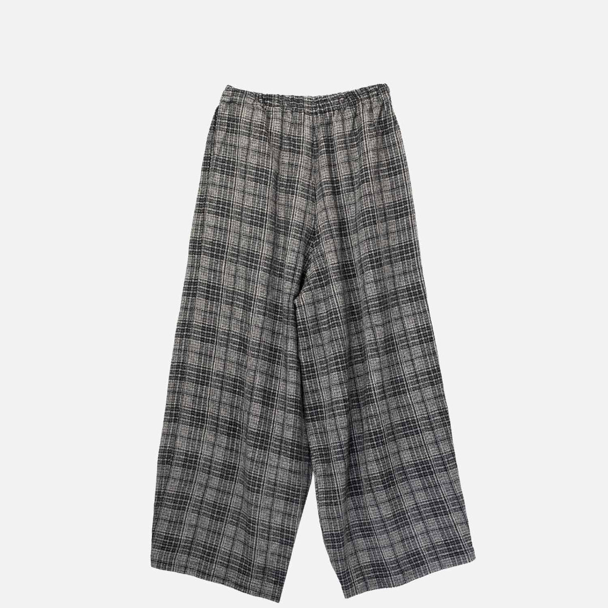 Needles H.D. PANT WOOL GLEN PLAID, Off White