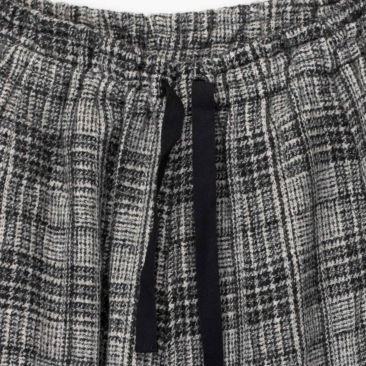 Needles H.D. PANT WOOL GLEN PLAID, Off White
