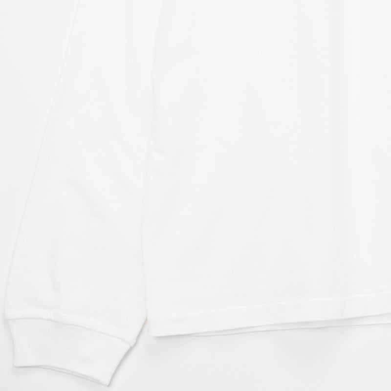 Needles L/S POCKET TEE, White
