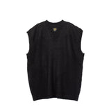 Needles MOHAIR KNIT VEST, Black