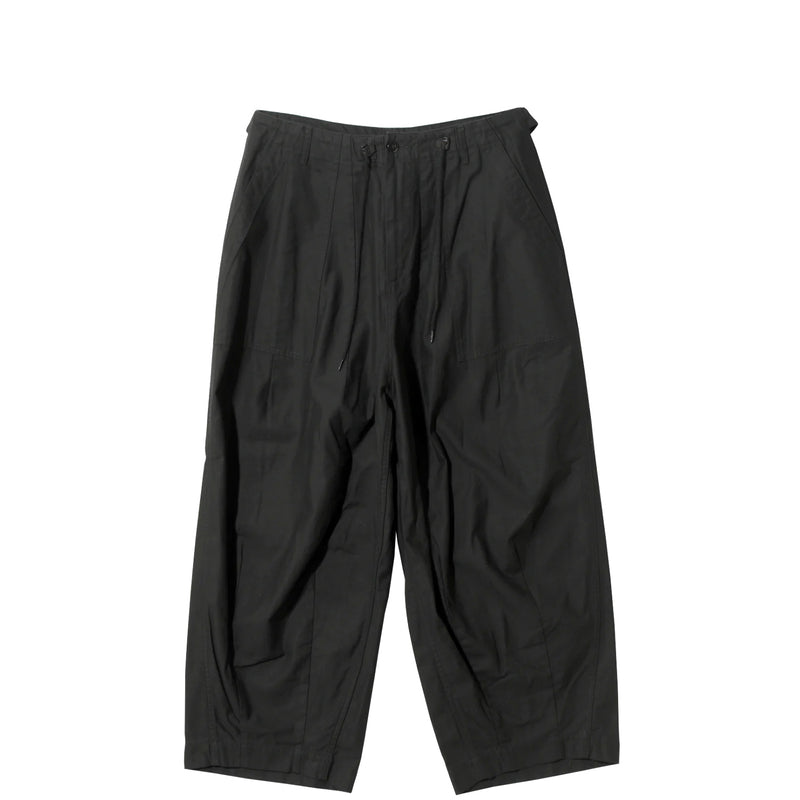Needles H.D. PANT FATIGUE, Black