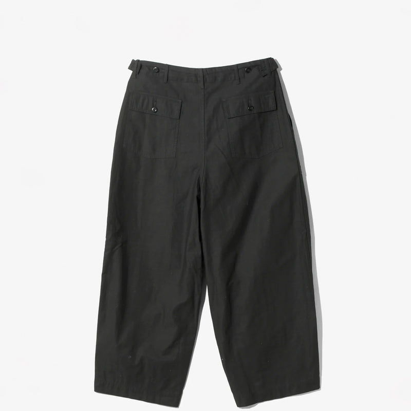 Needles H.D. PANT FATIGUE, Black
