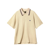 Needles REGULAR COLLAR POLO SHIRT, Beige