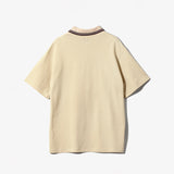 Needles REGULAR COLLAR POLO SHIRT, Beige