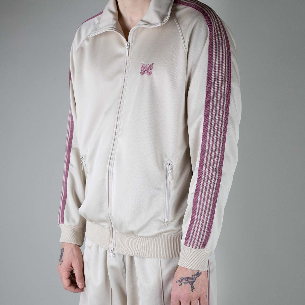 Needles TRACK JACKET, Ivory
