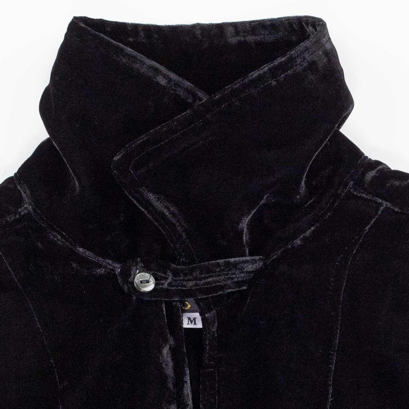 Needles ITALIAN COLLAR S/S SHIRT, Black