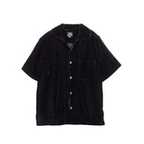 Needles ITALIAN COLLAR S/S SHIRT, Black