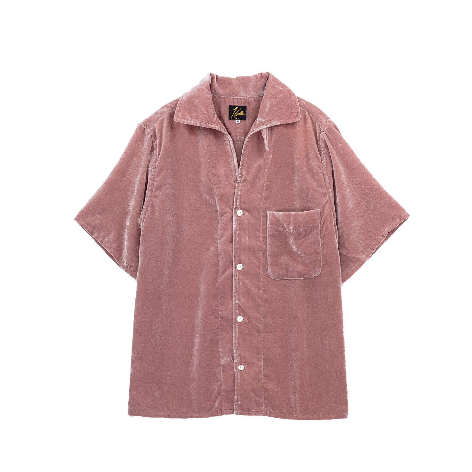 トップス PEEL&LIFT Italian collar shirt Needles ITALIAN COLLAR S/S SHIRT, Pink – Beamhill