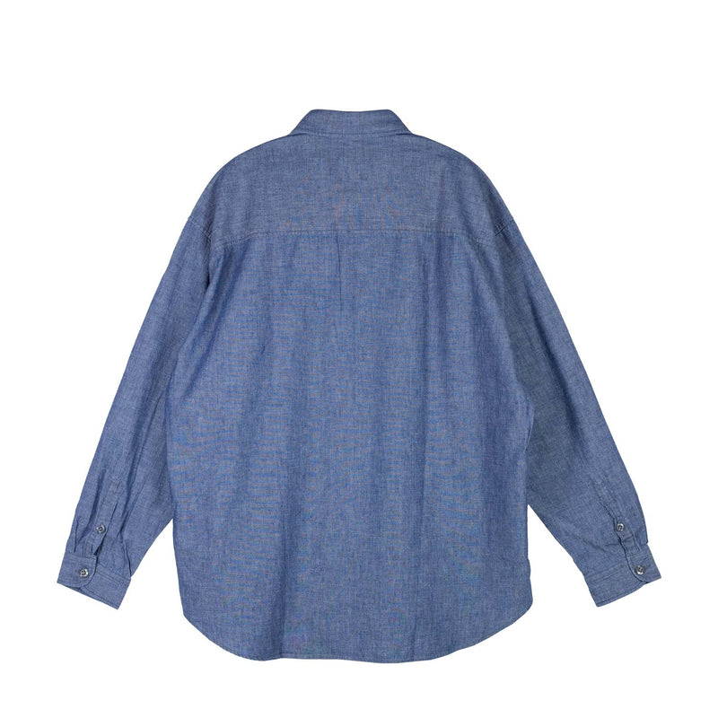 Neighborhood CHAMBRAY BD SHIRT LS, Indigo