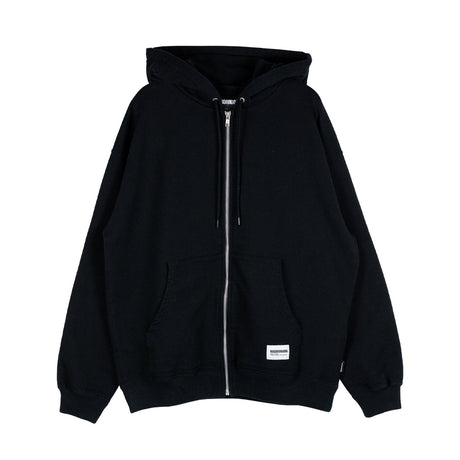 Neighborhood CLASSIC SWEAT ZIP HOODIE LS, Black - Image 1